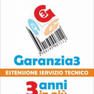 Estendi la garanzia ulteriori 3 anni! Sarai coperto in ogni caso di guasto o malfunzionamento 2000€