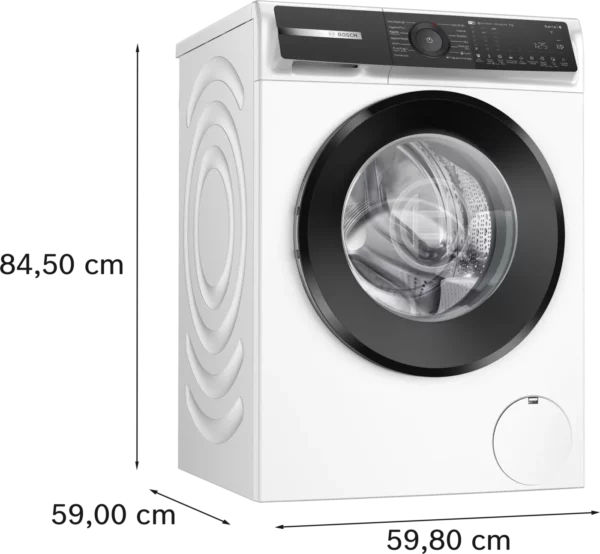 Bosch Lavatrice 9 Kg Classe A Profondità 59 cm Centrifuga 1400 giri Inverter Vapore Wi-Fi colore Bianco - WGH24400IT - immagine 6