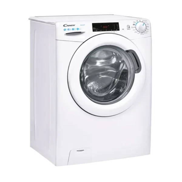 CANDYLavatrice a carica frontale Smart Libera installazione, 9 kg, 1200 RPM, Classe B, Bianco, 16 programmi, Contenuti extra e controllo di prossimità (NFC), L x P x A (cm) 60x52x85 - immagine 2