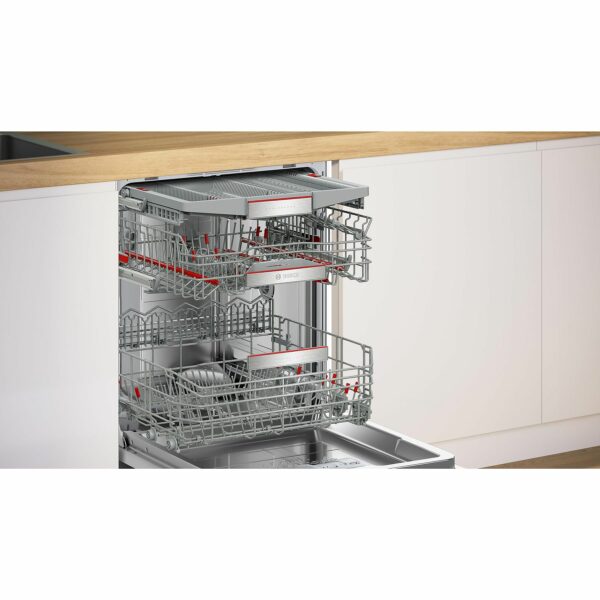 BOSCH SMI8TCS01E LAVASTOVIGLIE INCASSO CON FRONTALINO IN ACCIAIO, 598 mm, Classe A - immagine 8